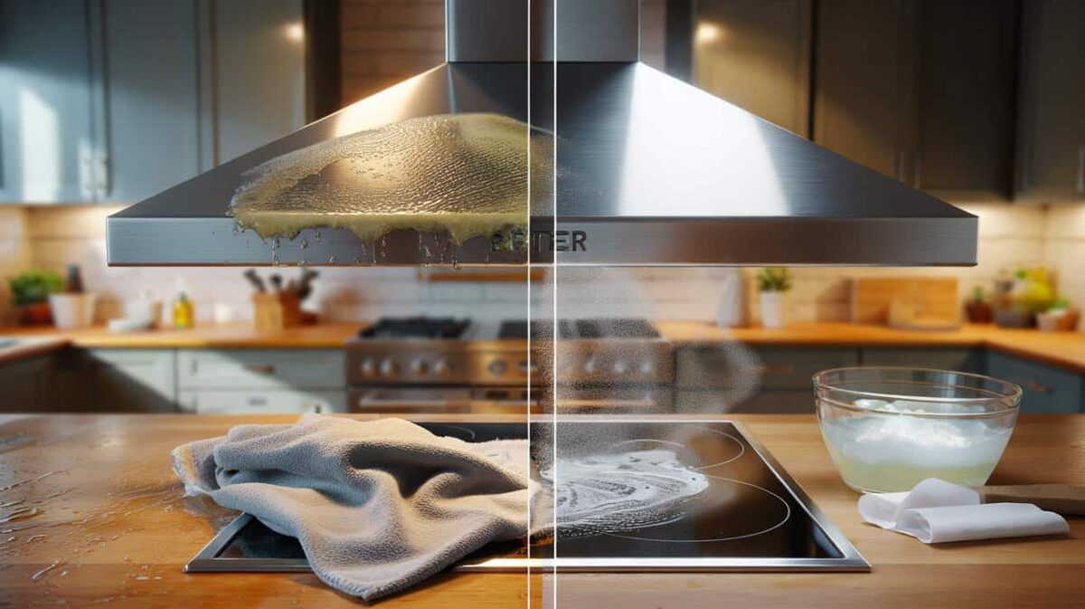 No vinegar, no bleach : the simple hack to clean range hood grease without doing a thing
